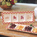 Arizona State Sun Devils NCAA College Gameday Ceramic Relish Tray