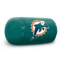 Miami Dolphins NFL 14" x 8" Beaded Spandex Bolster Pillow