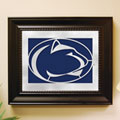 Penn State Nittany Lions NCAA College Laser Cut Framed Logo Wall Art