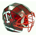 NCAA Texas A&M Aggies Stained Glass Football Helmet Lamp