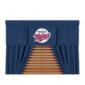 Minnesota Twins MLB Microsuede Window Drapes