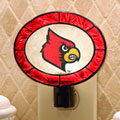 Louisville Cardinals NCAA College Art Glass Nightlight