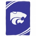 Kansas State Wildcats College "Force" 60" x 80" Super Plush Throw