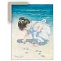 Finding Sea Shells - Canvas