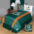 Miami Dolphins Side Lines Comforter / Sheet Set