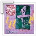 Dance - Contemporary mount print with beveled edge