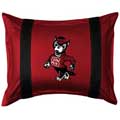 North Carolina State Wolfpack Locker Room Pillow Sham