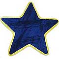 Star Navy Blue Rug (39" x 39")