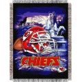 Kansas City Chiefs NFL "Home Field Advantage" 48" x 60" Tapestry Throw