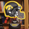 Iowa Hawkeyes NCAA College Neon Helmet Table Lamp
