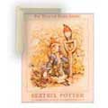 Potter: Bunny w/Carrot - Contemporary mount print with beveled edge