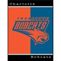 Charlotte Bobcats 60" x 80" All-Star Collection Blanket / Throw