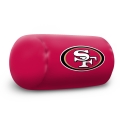 San Francisco 49ers NFL 14" x 8" Beaded Spandex Bolster Pillow