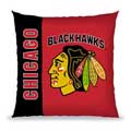 Chicago Blackhawks 27" Vertical Stitch Pillow