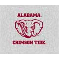 Alabama Crimson Tide 58" x 48" "Property Of" Blanket / Throw