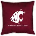 Washington State Cougars Side Lines Toss Pillow