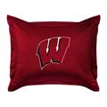 Wisconsin Badgers Locker Room Pillow Sham