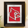 Louisville Cardinals NCAA College Laser Cut Framed Logo Wall Art