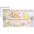 Bedtime Friends - Contemporary mount print with beveled edge