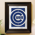 Chicago Cubs MLB Laser Cut Framed Logo Wall Art