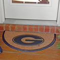 Georgia UGA Bulldogs NCAA College Half Moon Outdoor Door Mat