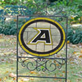 Army Black Knights US Military Stained Glass Outdoor Yard Sign