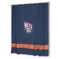 New Jersey Nets MVP Microsuede Shower Curtain