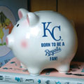Kansas City Royals MLB Ceramic Piggy Bank
