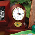 Dallas Stars NHL Brown Desk Clock