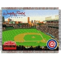 Wrigley Field MLB "Stadium" 48" x 60" Tapestry Throw