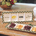 Iowa Hawkeyes NCAA College Gameday Ceramic Relish Tray