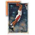 Two Handed Jam - Contemporary mount print with beveled edge