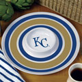 Kansas City Royals MLB 14" Round Melamine Chip and Dip Bowl