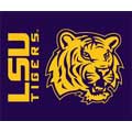 LSU Louisiana State Tigers 60" x 50" Classic Collection Blanket / Throw
