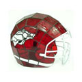 NCAA Arkansas Razorbacks Stained Glass Football Helmet Lamp