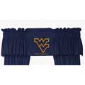 West Virginia Mountaineers Locker Room Window Valance