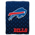 Buffalo Bills NFL "Diamond Plate" 60' x 80" Raschel Throw