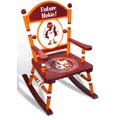 Virginia Polytechnic Institute Team Rocking Chair