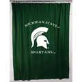 Michigan State Spartans Locker Room Shower Curtain