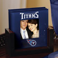 Tennessee Titans NFL Art Glass Photo Frame Coaster Set