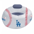 Los Angeles Dodgers MLB Vinyl Inflatable Chair w/ faux suede cushions