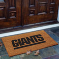 New York Giants NFL Rectangular Outdoor Flocked Door Mat