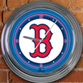 Boston Red Sox MLB 15" Neon Wall Clock