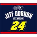 #24 Jeff Gordon 60" x 50" Race Day Collection Blanket / Throw