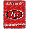 Indiana Hoosiers NCAA College 48" x 60" Triple Woven Jacquard Throw