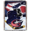 Columbus Blue Jackets NHL Style "Home Ice Advantage" 48" x 60" Tapestry Throw