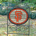 San Francisco Giants MLB Stained Glass Outdoor Yard Sign