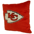 Kansas City Chiefs NFL 16" Embroidered Plush Pillow with Applique