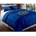 Florida Gators College Twin Chenille Embroidered Comforter Set with 2 Shams 64" x 86"