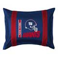 New York Giants Side Lines Pillow Sham